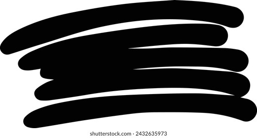 Brush stroke line element, grunge charcoal hand drawn hatches scribble marker art brushes line, 
chalk texture doodle drawing design illustration 