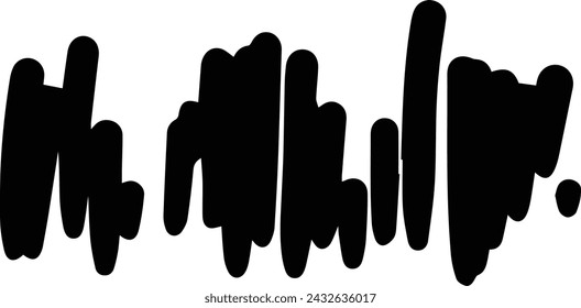 Brush stroke line element, grunge charcoal hand drawn hatches scribble marker art brushes line, 
chalk texture doodle drawing design illustration 