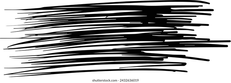 Brush stroke line element, grunge charcoal hand drawn hatches scribble marker art brushes line, 
chalk texture doodle drawing design illustration 