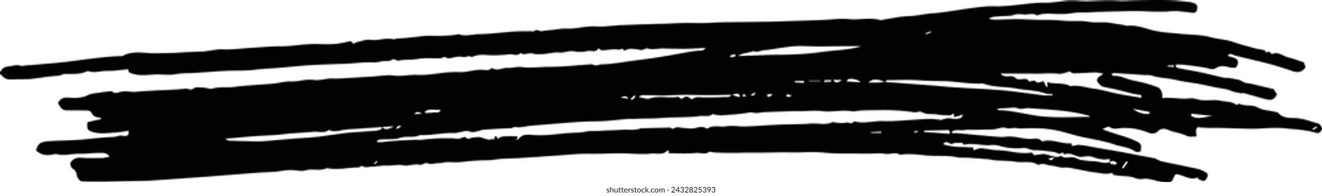 Brush stroke line element, grunge charcoal hand drawn hatches scribble marker art brushes line, 
chalk texture doodle drawing design illustration 