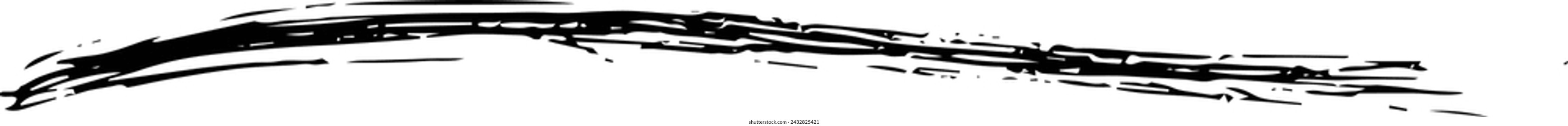 Brush stroke line element, grunge charcoal hand drawn hatches scribble marker art brushes line, 
chalk texture doodle drawing design illustration 