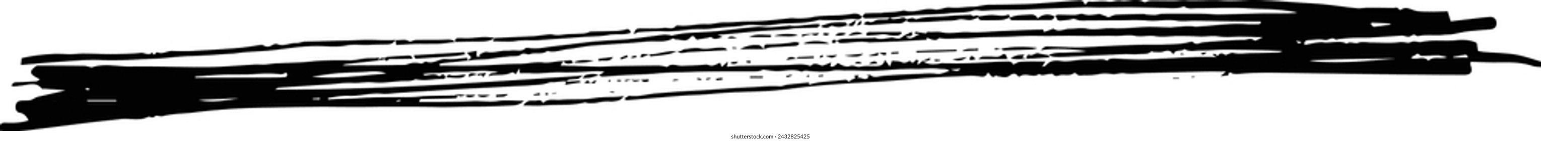 Brush stroke line element, grunge charcoal hand drawn hatches scribble marker art brushes line, 
chalk texture doodle drawing design illustration 