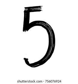 Brush stroke number