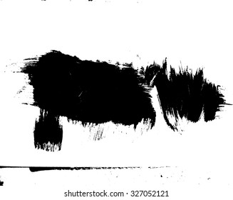 Brush Stroke Overlay Distress Grunge Dirty Grain Vector Texture , 
