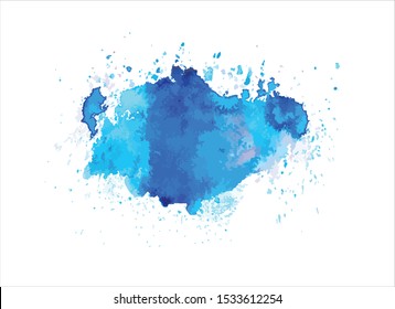 brush stroke paint background art vector design