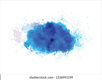brush stroke paint background art vector design