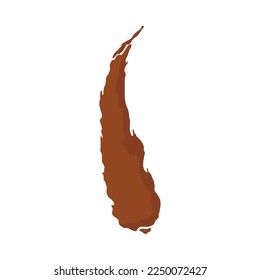 brush stroke paint icon isolated