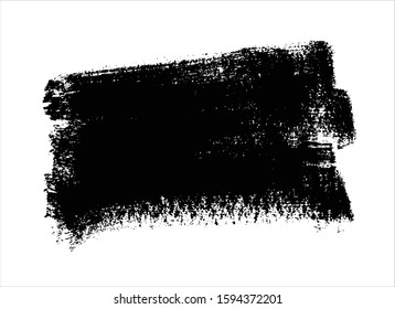 Brush Stroke Paint Texture Background Stock Vector (Royalty Free ...