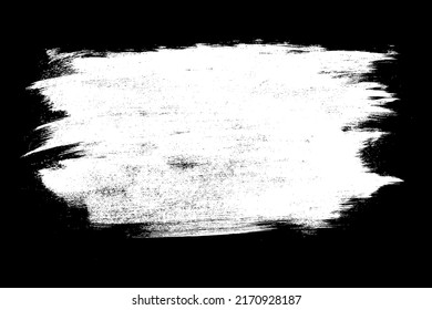 Schriftzeichen, handgezeichnet in Kreide auf schwarzem Hintergrund. Monochrome Färbeelemente. Digitales Bild. Vektorgrafik, Eps10.