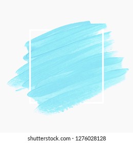 Brush stroke painted background vector. Perfect design for headline, logo and sale banner. 