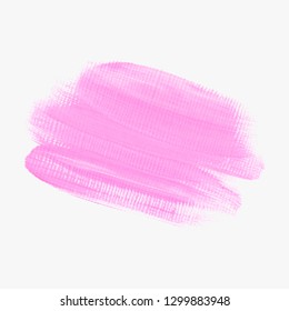 Brush stroke painted background vector. Perfect design for headline, logo and sale banner. 