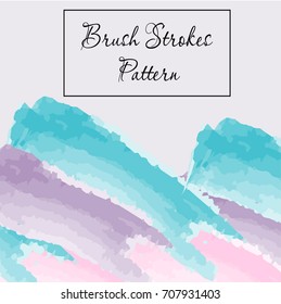 Brush Stroke Pattern