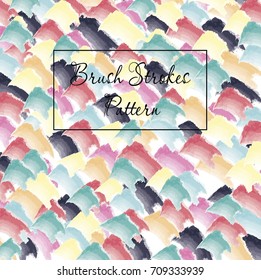 Brush Stroke Pattern