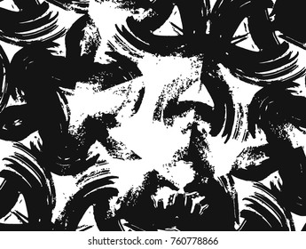 Brush stroke pattern. Background.