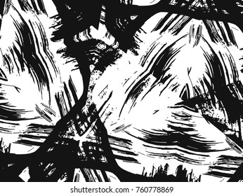 Brush stroke pattern. Background.