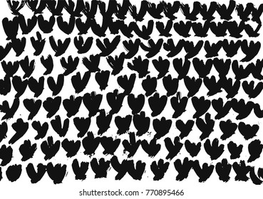 Brush stroke pattern. Background.