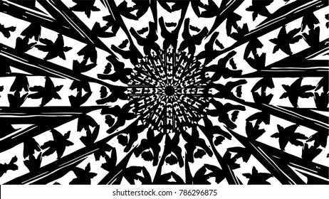 Brush stroke pattern. Background.