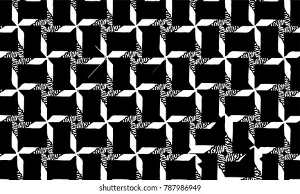 Brush stroke pattern. Background. Kaleidoscope.