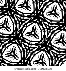 Brush stroke pattern. Background. Kaleidoscope.