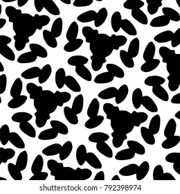 Brush stroke pattern. Background. Kaleidoscope.