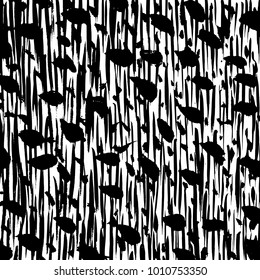 Brush stroke pattern. Watercolor.