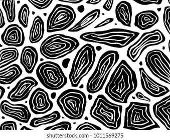 Brush stroke pattern. Watercolor.