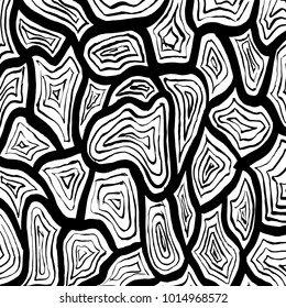 Brush stroke pattern. Watercolor.