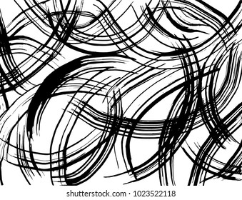 Brush stroke pattern. Watercolor.