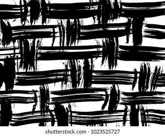 Brush stroke pattern. Watercolor.