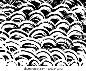 Brush stroke pattern. Watercolor.