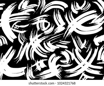 Brush stroke pattern. Watercolor.