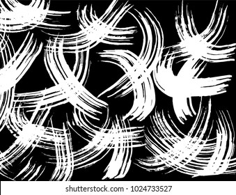 Brush stroke pattern. Watercolor.