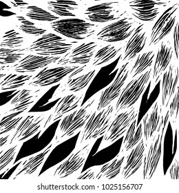 Brush stroke pattern. Watercolor.