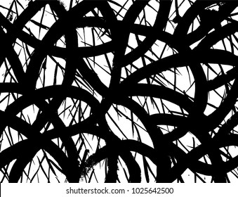 Brush stroke pattern. Watercolor.