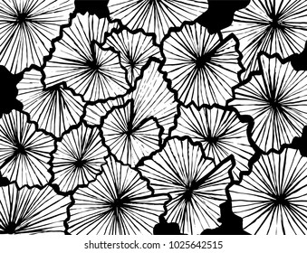 Brush stroke pattern. Watercolor.