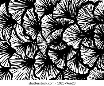 Brush stroke pattern. Watercolor.