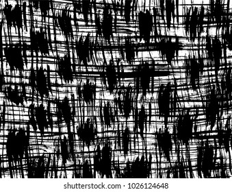 Brush stroke pattern. Watercolor.