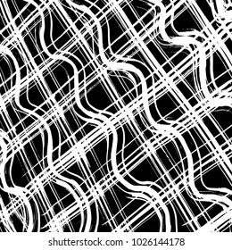 Brush stroke pattern. Watercolor.