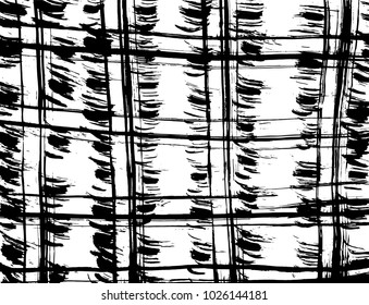 Brush stroke pattern. Watercolor.