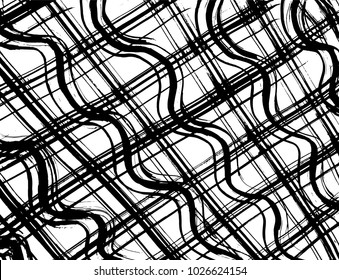 Brush stroke pattern. Watercolor.