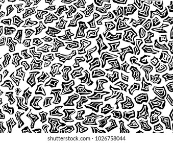 Brush stroke pattern. Watercolor.