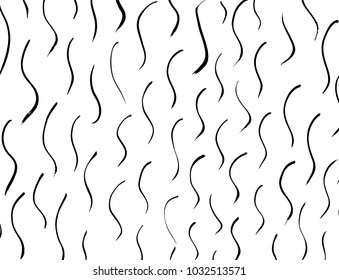 Brush stroke pattern. Watercolor.