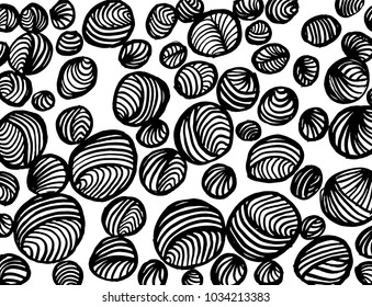 Brush stroke pattern. Watercolor.