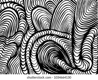 Brush stroke pattern. Watercolor.