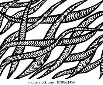 Brush stroke pattern. Watercolor.