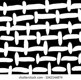 Brush stroke pattern. Watercolor.