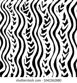 Brush stroke pattern. Watercolor.