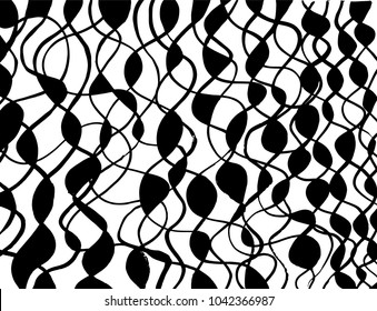 Brush stroke pattern. Watercolor.