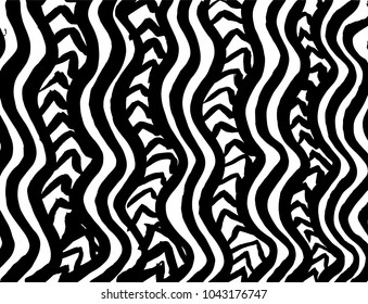 Brush stroke pattern. Watercolor.