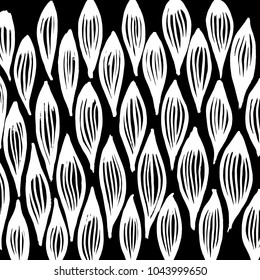 Brush stroke pattern. Watercolor.